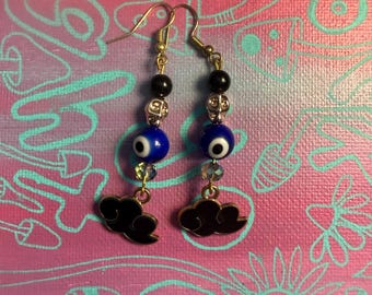 Orecchini a nuvola nera