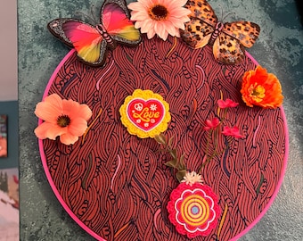 Decorazione da parete in stile anni '90