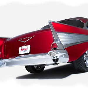 Car Chevy 1957  Chevy Bel Air Red End Classic Mouse Pad