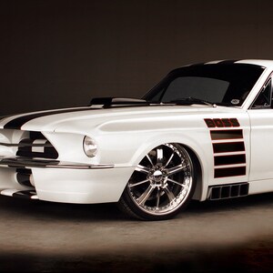 Car Ford Mustang Mouse Pad 1968 Ford Boss Mustang Fastback Picture on Mouse Pad