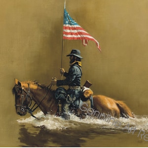 Old West Art -mountain Man in the Rocky's 13 Old West Art -mountain Man in the Rocky's 13
