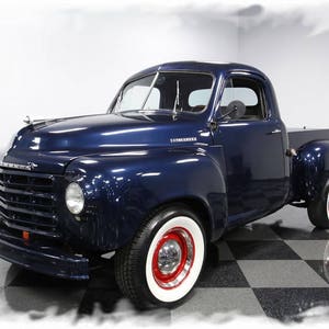 Mouse Pad Bild eines 1950 Studebaker Pick-up Trucks Vintage Pick-Ups auf dem Maus Pad