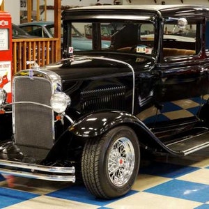 Chevy 1931  5 Window Coupe Hot Rod Muscle on Mouse Pad