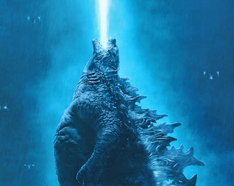 Mouse Pad GODZILLA Fire Original Japanese Monster Art on Mouse Pad Computer Desktop Supplies