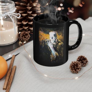 Frankenstein Mug Inspiring Coffee Cup Gift for Horror Movie Lovers Collectible