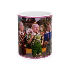 Wizard of OZ Munchkins LolliPop Kids Mug Nostalgic Films, Gift for Movie Lovers