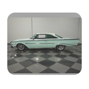 Car 1960 Ford Edsel Rare Mouse Pad | Vintage Auto Desk Accessory, Gift for Car Enthusiasts, Office Decor, Retro Gift, Gamer Mousepad
