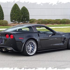 Car 2009 Corvette  Chevy Classic Car picture on Mouse Pad