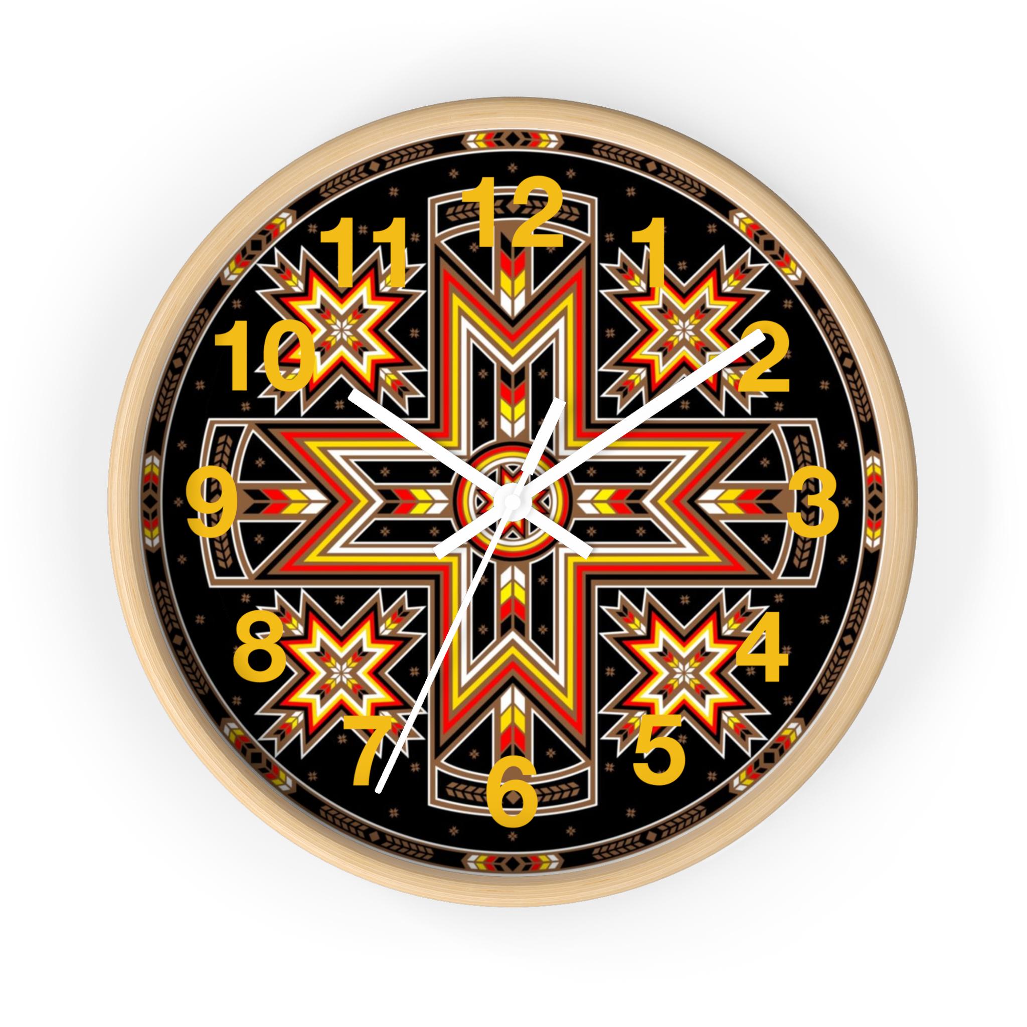 Native American Art Clock, the Designs Are Timeless Native American ...