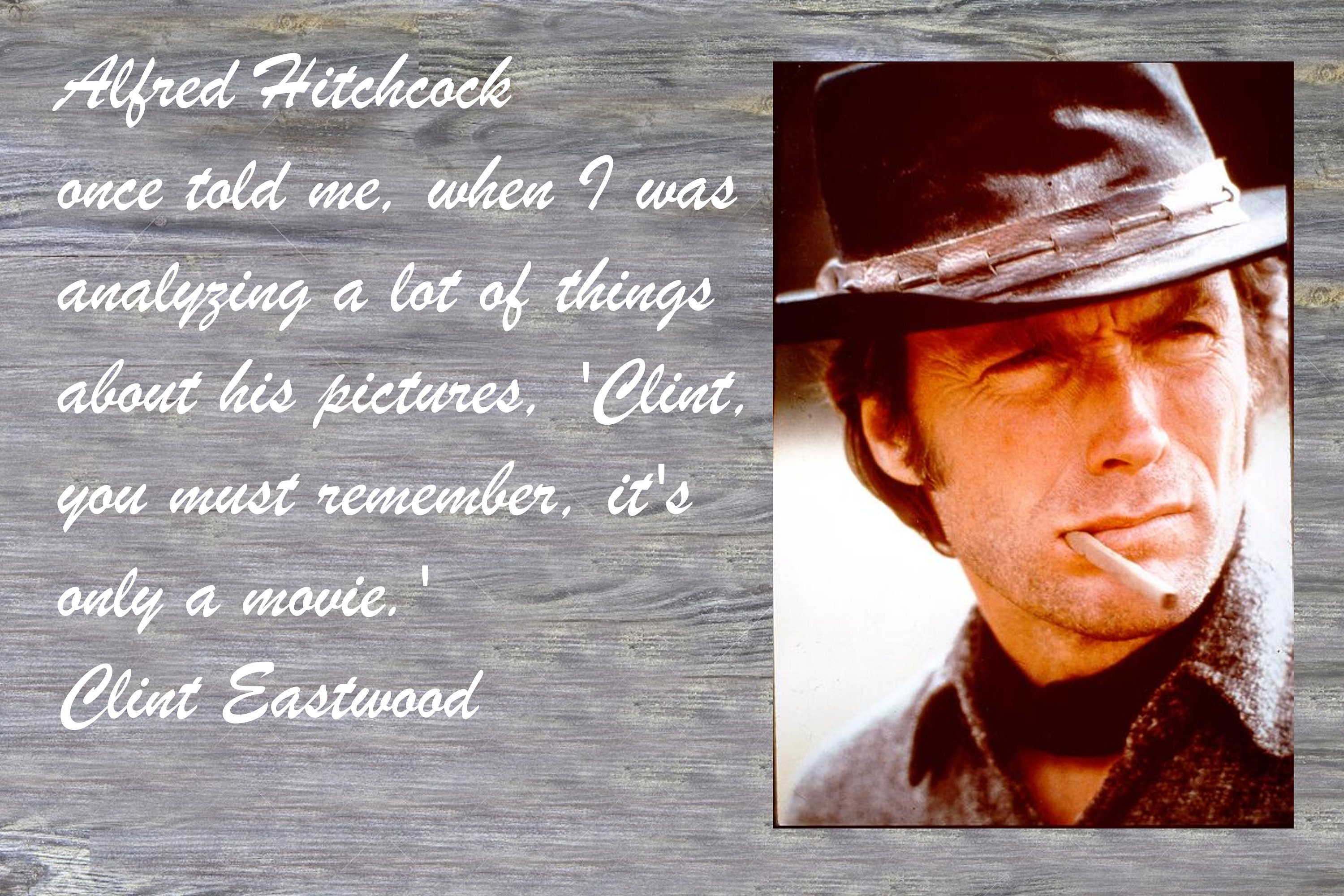 Famous Quotes From Famous People Clint Eastwood on Mouse Pad Etsy