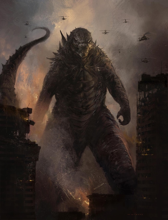 Godzilla Mousepad "Japanese Godzilla Skyline" 800 - GAME ROOM - View #6