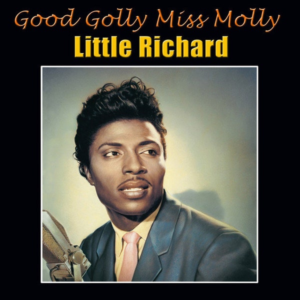 Little Richard Good Golly Miss Molly ARtist Picture on Mouse Pad