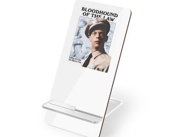 Barney Fife Smartphone Stand, Vintage Aesthetic Desk Display, Ideal for Home Office, Gifts for Movie Lovers, Perfect for Any Occasion