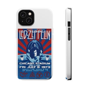 Heavy Metal Rock Band iPhone Magnetic Case Retro Concert Accessories, Music Memorabilia, Phone Protection, Rock Concert