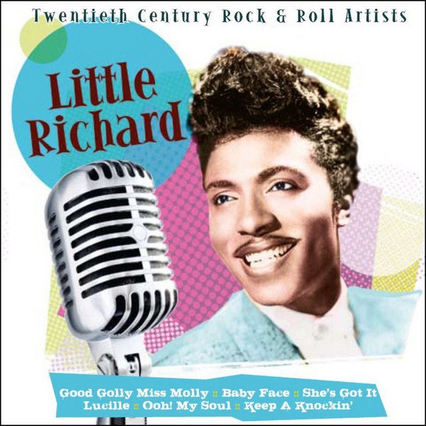 Little Richard Twentieth Century Rock & Roll ARtist Picture on Mouse Pad