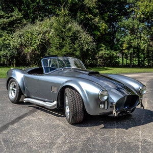 Car Car 1965 Shelby Cobra Steel Silver Metallic Picture on Mouse Pad Classic Car