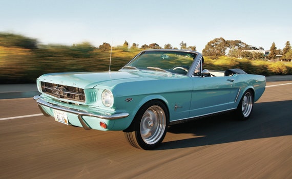 車 フォード マスタング マウスパッド 1964 マスタング コンバーチブル