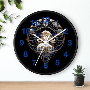 Elegant Vintage-Inspired Wall Clock - Art Deco Home Decor, Unique Gift, Retro Wall Art, Timeless Style, Decorative Timepiece