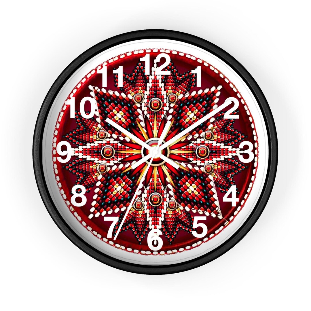 Native American Art Clock, the Designs Are Timeless Native American ...