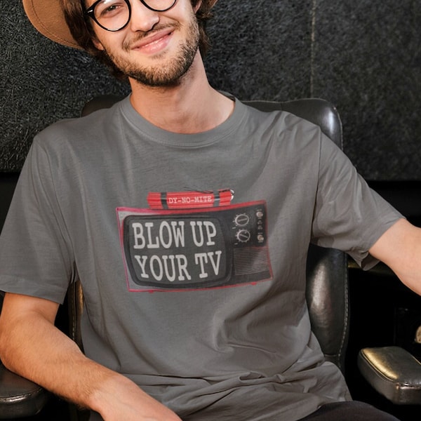 Blow Up Your TV Unisex Heavy Cotton Tee