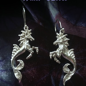 Celtic Water Horse Earrings