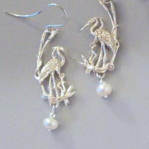 Heron Earrings image 2