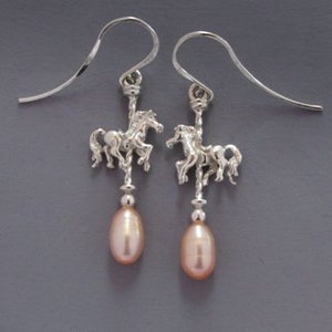 Carousel Horse Earrings