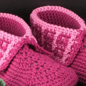 Family Slippers for men, women and teens: Crochet Slippers Pattern, PDF download image 2