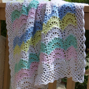 La couverture préférée de maman : modèle de couverture de bébé au crochet, téléchargement PDF