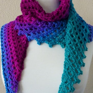 Hitch a Ride Scarf: Crochet Scarf Pattern, PDF Download (Instant ...