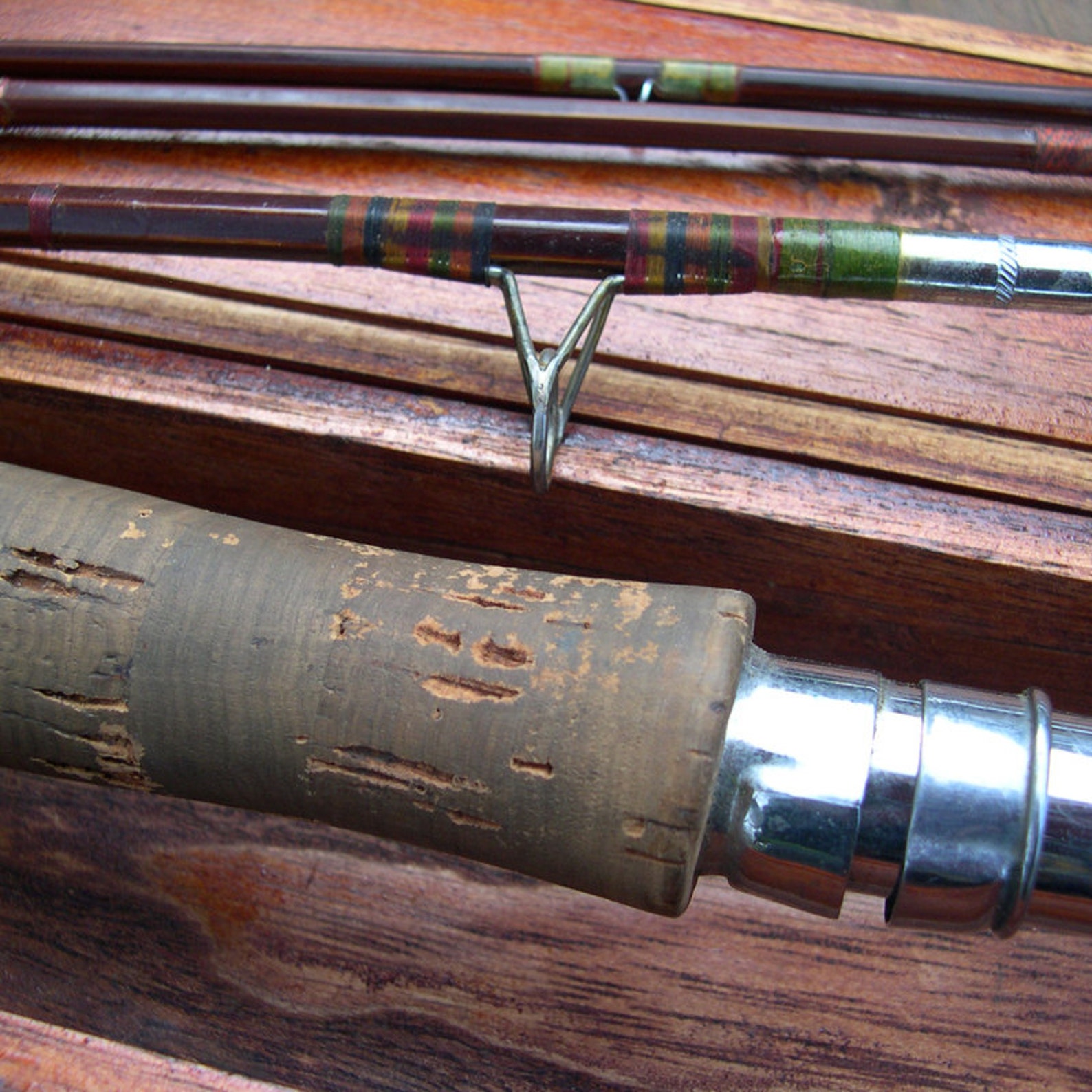 Japanese Bamboo 1950's Fly Rod With Flies and Box Etsy