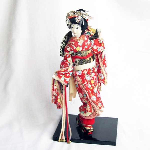 Japanese Geisha Doll 1950s