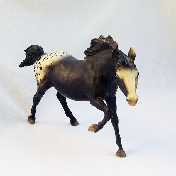 Breyer Running Stallion Black Apploosa No. 127