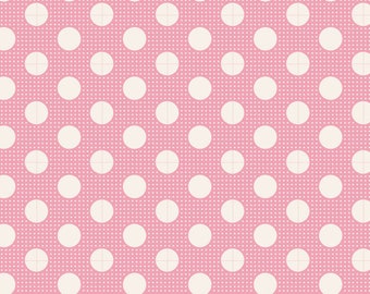 Tilda Stoff Medium Dots pink, 18,20 EUR/m