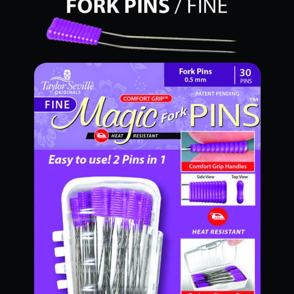 Taylor Seville Magic Pins Stecknadeln Fork Fine