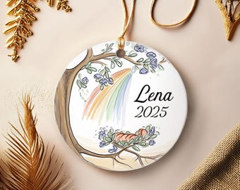 Rainbow Baby Ornament – First Christmas, Miscarriage Memorial