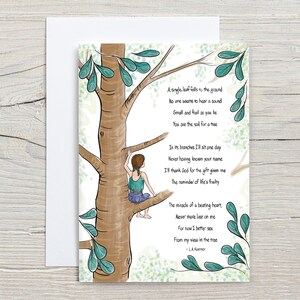 Miscarriage Card - Printable Christian Miscarriage Card - Early Miscarriage Gift - Religious Miscarriage Poem - Print At Home Card