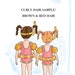 Sisters Bathroom Art Girls Bathroom Decor Big Sister and Little Sister ...