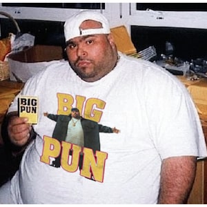 BIG PUN Retro 90&#39;s Vintage Hip Hop Rap Tee