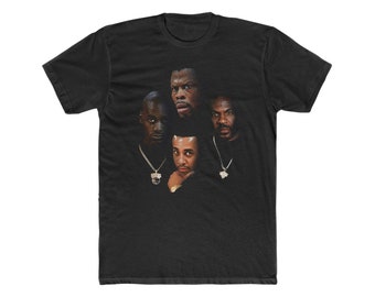New York Knicks 90s Death Row Records Style Playoffs Retro Basketball T-Shirt - Ewing, Starks