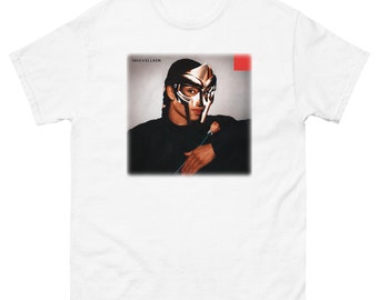 MF DOOM Sadevillain Album Cover Vintage T-shirt - Perfect for Doom