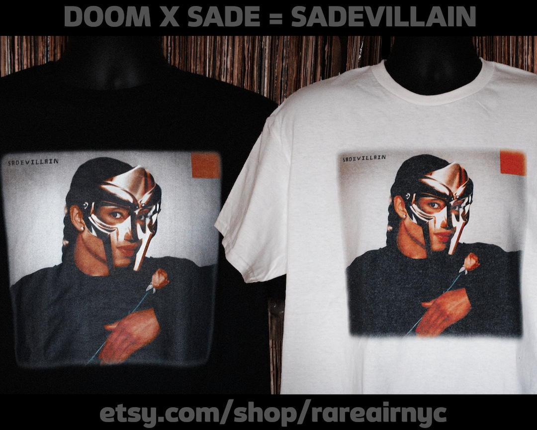 Sade × Mf Doom Madvillan Tシャツ XL シャーデー MF DOOM Sadevillain Album Cover Vintage T-shirt - Perfect for Doom