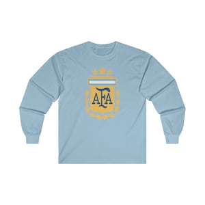 Argentinië World Cup 3 Sterren T-shirt met lange mouwen