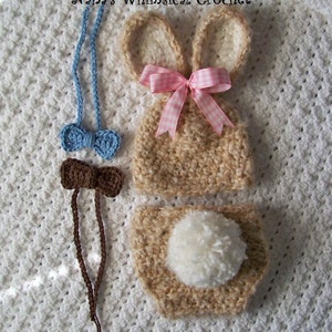 Hunny Bunny Set PDF pattern