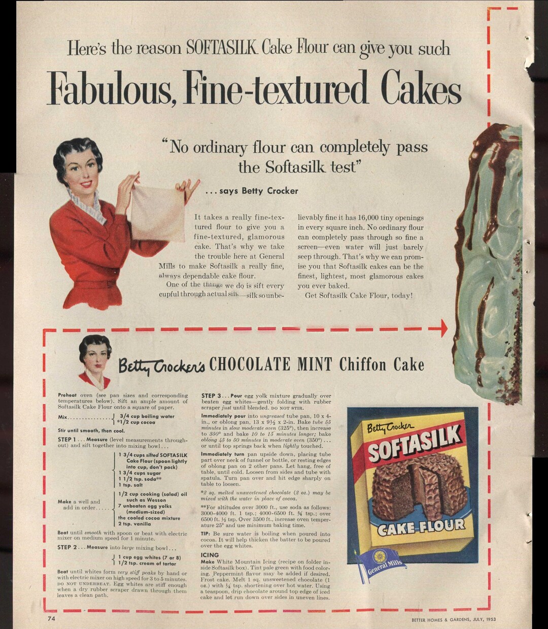 Softasilk Cake Flour Fabulous Fine Textured Cakes Betty Crocker Recipes