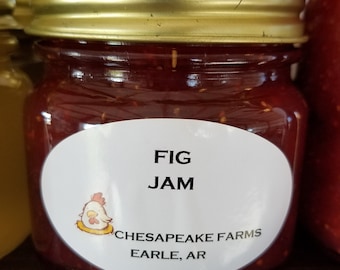 Fig Jam 8 Oz Size Arkansas Grown And Made Organic Great Gift Idea!