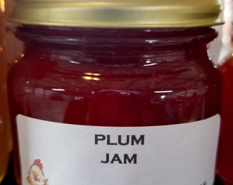 Plum Jam 8 Oz Size Arkansas Grown And Made Organic Great Gift Idea!