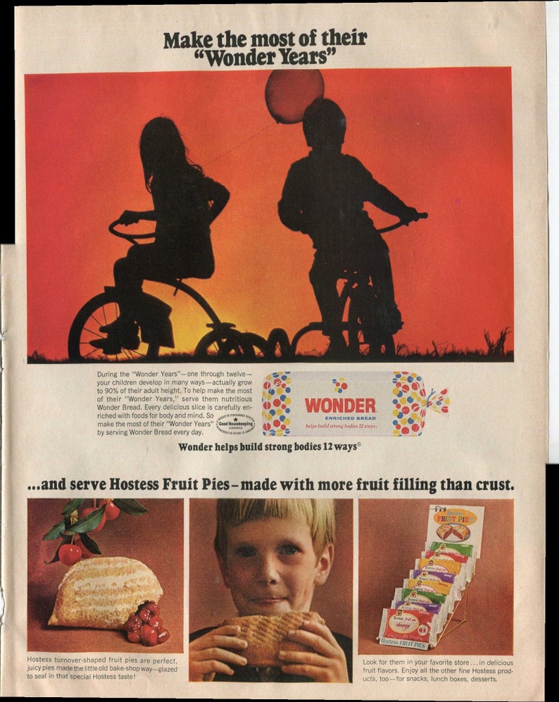 Wonder Bread Helps Build Strong Bodies 12 Ways Make the Most Etsy