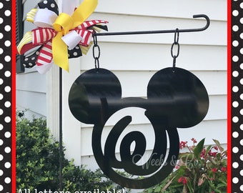14 Inch Disney Inspired Garden Flag Aluminum No rust Mickey ACM