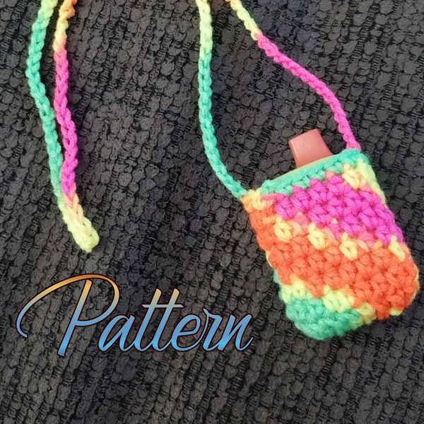 Crochet Vape Holder Pattern - Vape Cozy - Vape Case - Vape tote - * PATTERN ONLY*